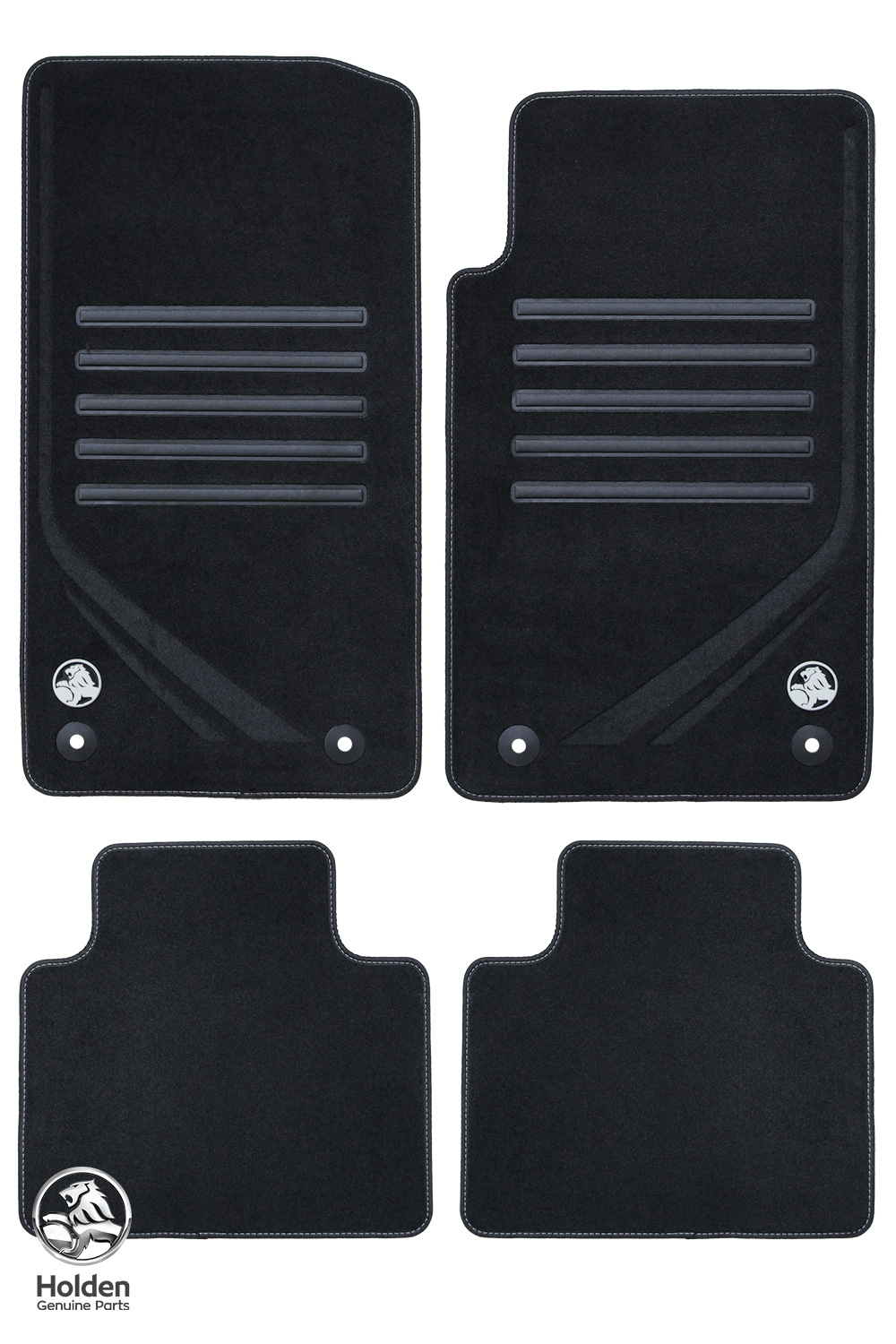 Genuine Holden Floor Mat Set - VF SS & SSV Redline Commodore (2013-2017)
