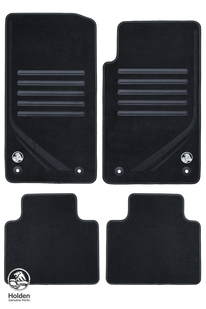 Genuine Holden Floor Mat Set - VF SS & SSV Redline Commodore (2013-2017)