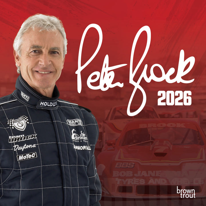 HOLDEN Wall Calendar Peter Brock 2026 Square