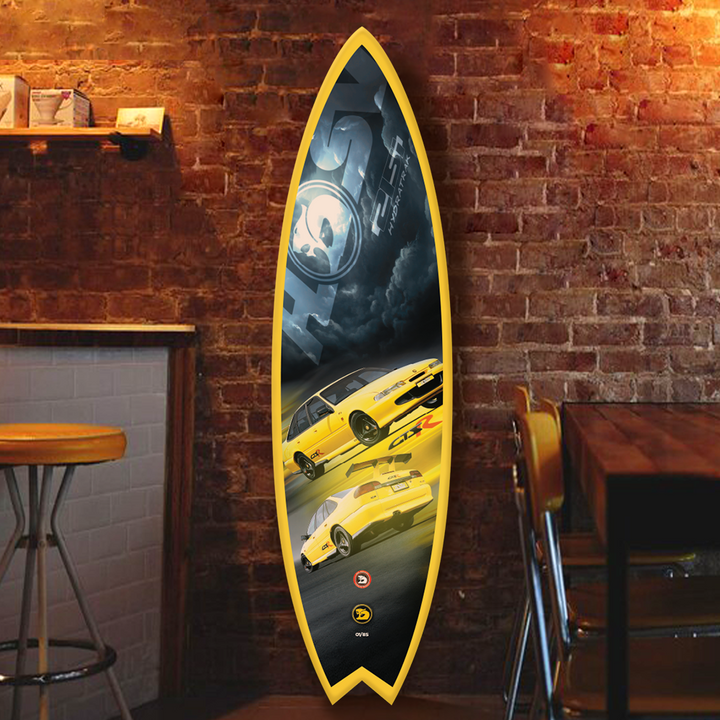 HSV SURFBOARD GTS-R - Includes free poster