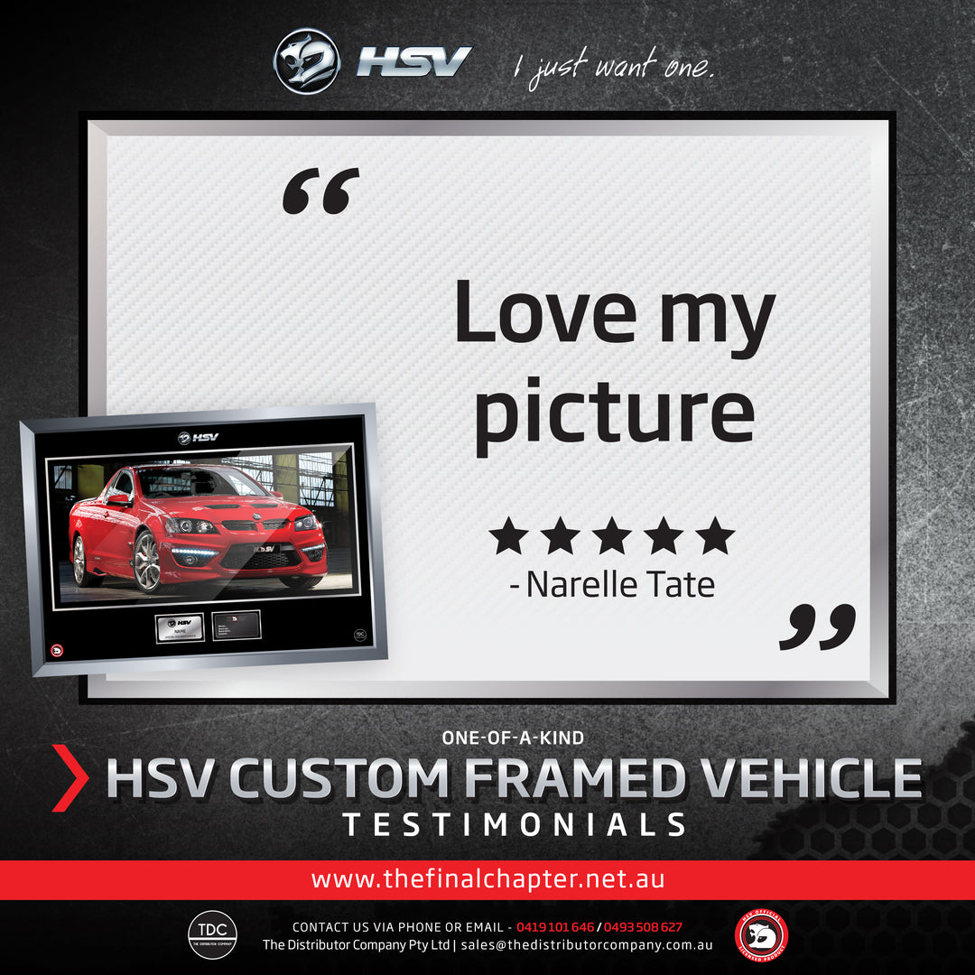 One-of-a-kind HSV Build Plate Custom Frame