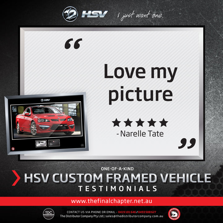 One-of-a-kind HSV Build Plate Custom Frame