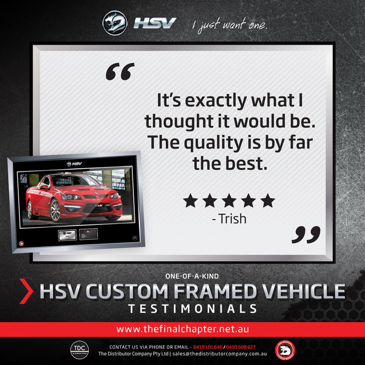 One-of-a-kind HSV Build Plate Custom Frame