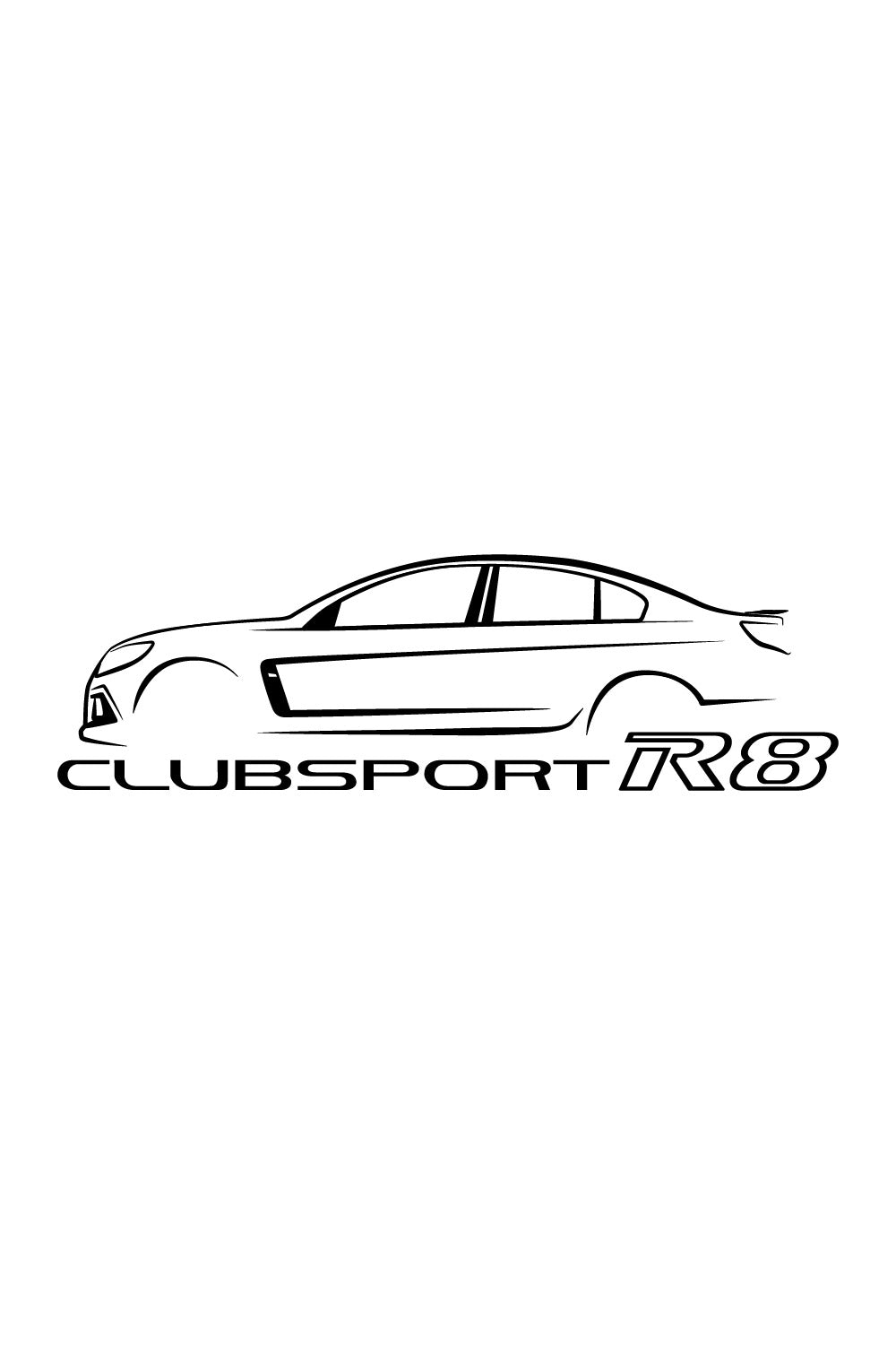 Kids HSV ClubSport R8 Hoodie (Stealth Range)