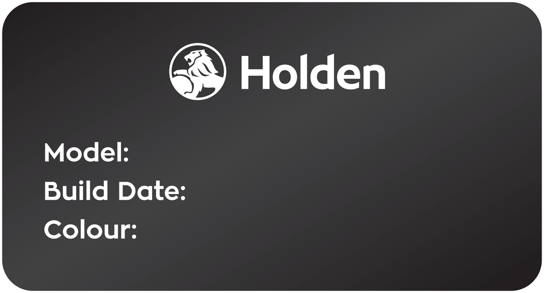 One-of-a-kind Holden Custom Framed Vehicle