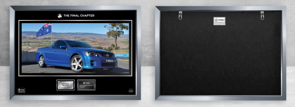 One-of-a-kind Holden Custom Framed Vehicle