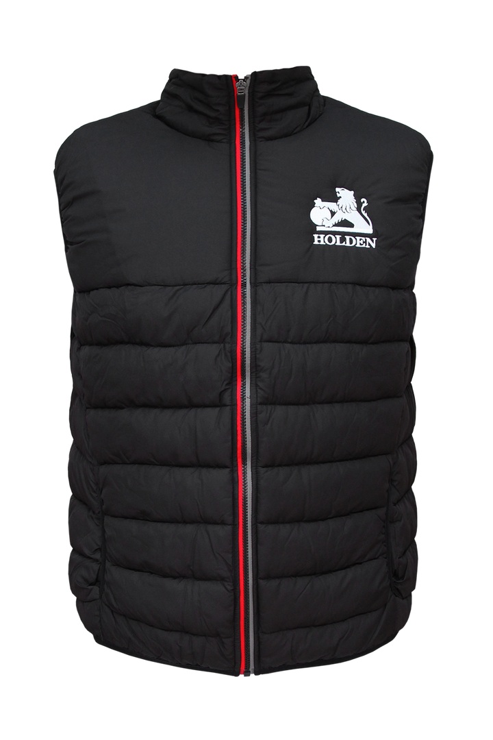 Holden Lion Premium Puffer Vests (Black/Red)