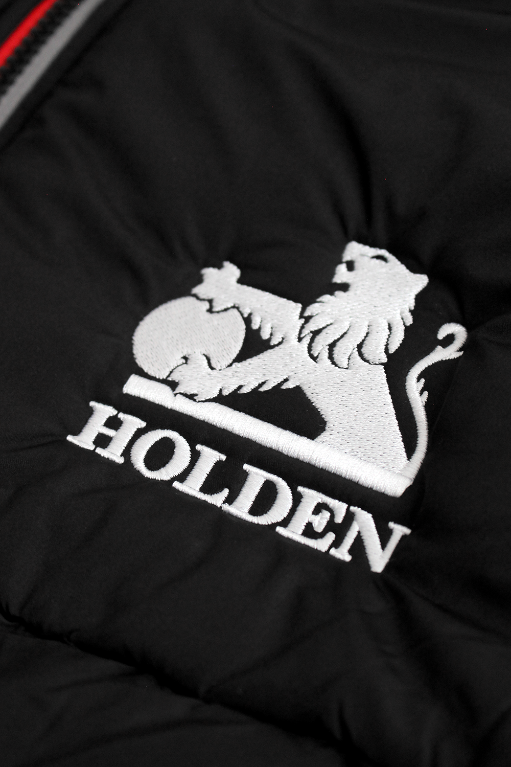 Holden Lion Premium Puffer Vests (Black/Red)