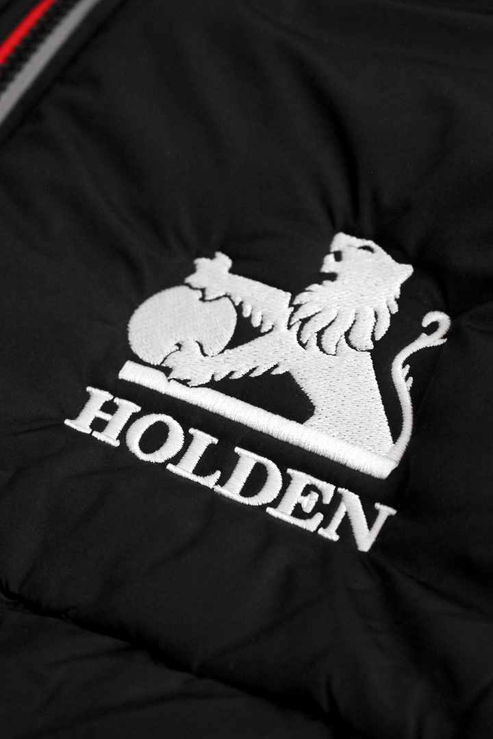 Holden Lion Premium Puffer Vests (Black/Red)