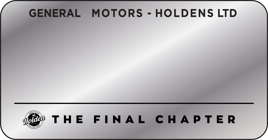 One-of-a-kind Holden Custom Framed Vehicle