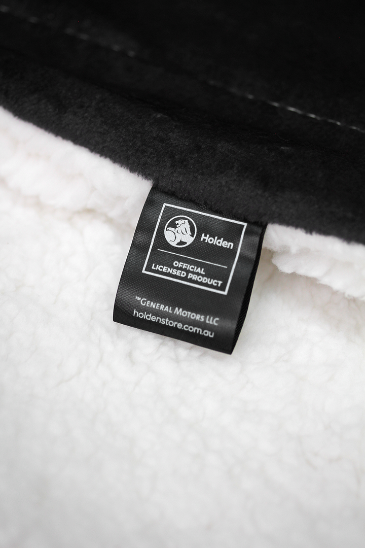 HOLDEN LION ICON THROW RUG - Black