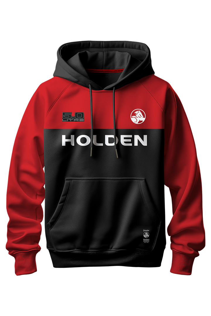 Holden Genuine & Authentic Hoodie - Black/Red