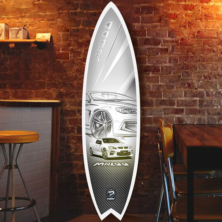 Maloo Surfboard - White