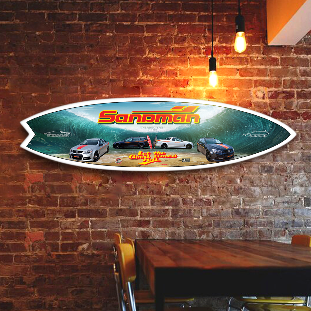 Special Surfboard Sandman Launch