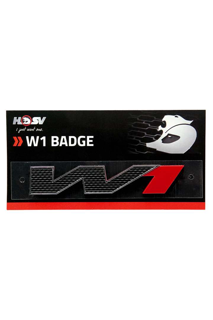 PRE-ORDER: HSV W1 REPLICA BADGE