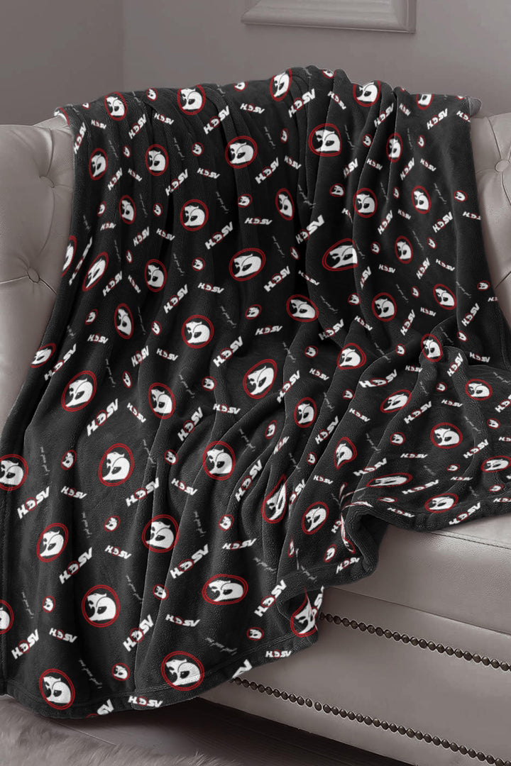 SOLD OUT - HSV HEX PATTERN PLUSH THROW RUG
