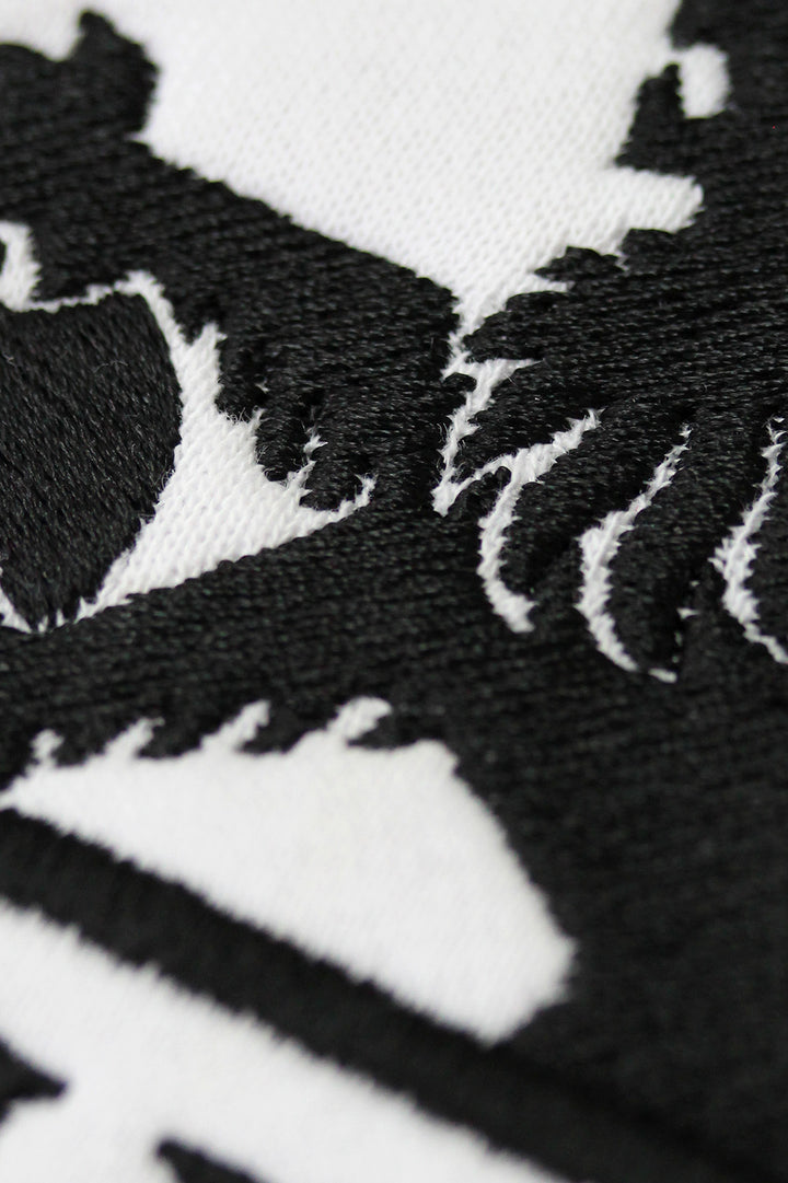 HOLDEN WHITE HOODIE - BLACK LION