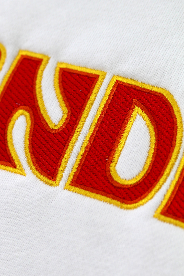 Holden Sandman White Hoodie - Red Logo