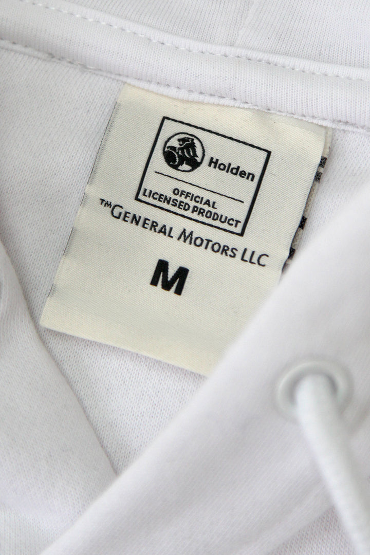 HOLDEN WHITE HOODIE - RED LION